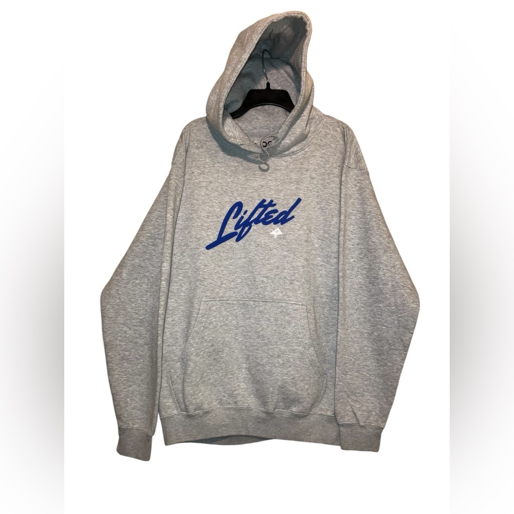 Lrg Lifted Research Group Squared Script Pullover… - image 1